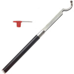 Hollower Swan Neck Woodturning Lathe finisher Tool