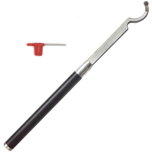 Hollower Swan Neck Woodturning Lathe finisher Tool