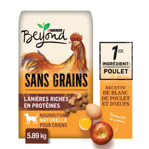 Beyond Grain Free Natural Dry Dog Food, White Meat Chicken & Egg