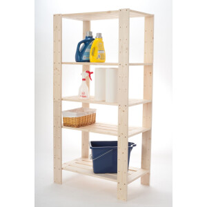 Shelve it 5 Shelf Wood Shelf