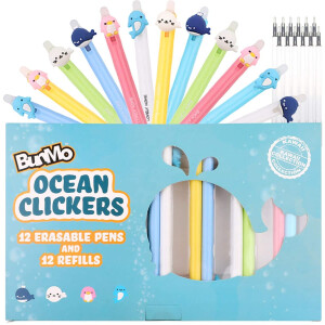 Erasable & Cute Kawaii Retractable Pens