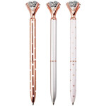 Diamond Pens Big Crystal Diamond Ballpoint Pen