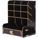 Ayane Wooden Desk Organizer,