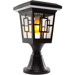 flame Bulb Solar Accent Light