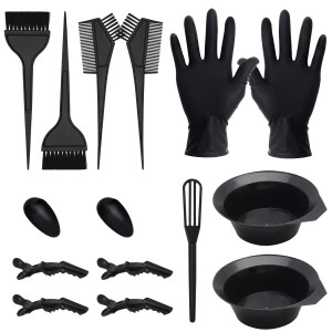 15 PCS Hair Coloring Dyeing Kit