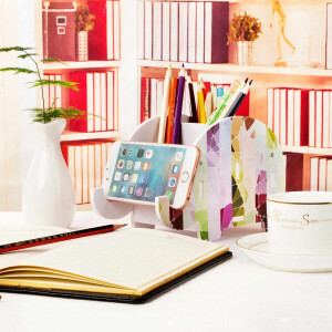 Elephant Pencil Holder with Phone Holder