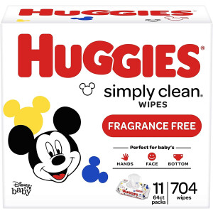 Huggies Simply Clean Wipes