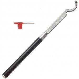 Hollower Swan Neck Woodturning Lathe finisher Tool