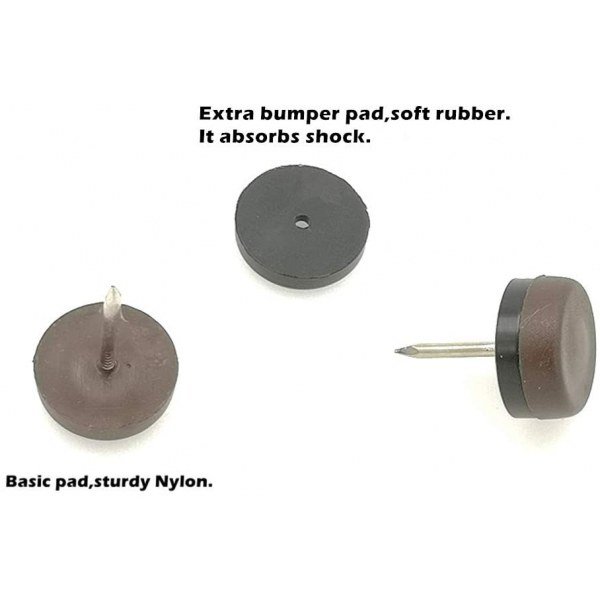 ,Nail-on Nylon Slider Pad Floor Protector - Image 2