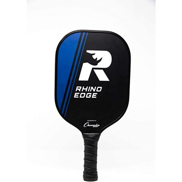 Champion Sports Rhino Pickleball Paddles: Indoor or Outdoor Pickle Ball Paddles in Wood, Aluminum, Fiberglass, Graphite ? Multiple Styles