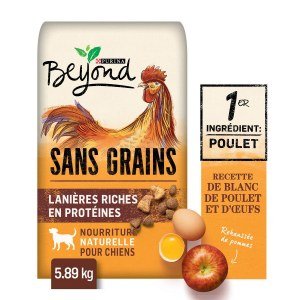 Beyond Grain Free Natural Dry Dog Food, White Meat Chicken & Egg