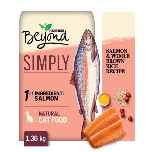 Beyond Simply Natural Dry Cat Food, Salmon & Whole Brown Rice