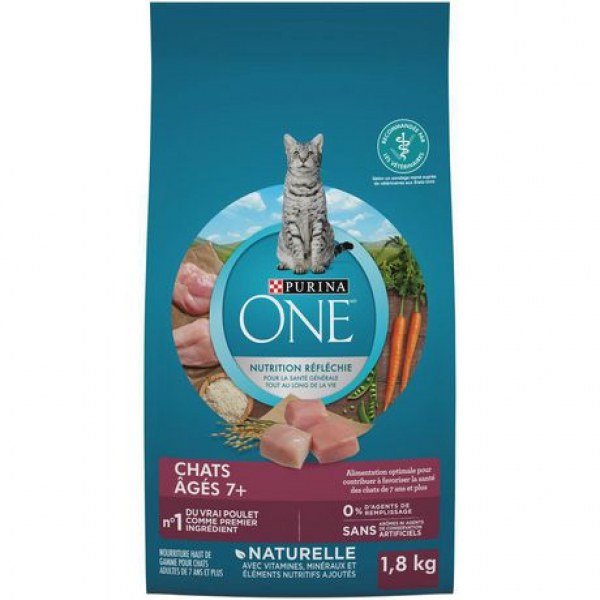 Purina ONE 7+ Senior Dry Cat Food - Image 2