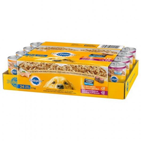 PEDIGREE Wet Chopped 24ct pack (with Real Chicken and Filet Mignon Flavour) - Image 2