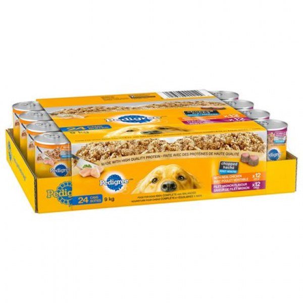 PEDIGREE Wet Chopped 24ct pack (with Real Chicken and Filet Mignon Flavour) - Image 3