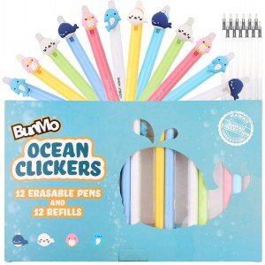 Erasable & Cute Kawaii Retractable Pens