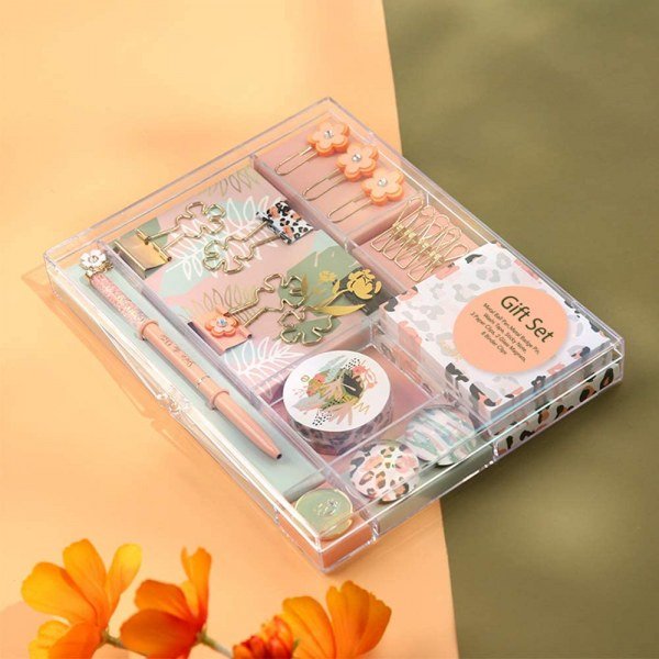 MultiBey Stationary Set Leopard Flower Style - Image 2