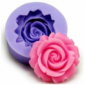 Rose Flower Fondant Mold Sugarcraft Mold