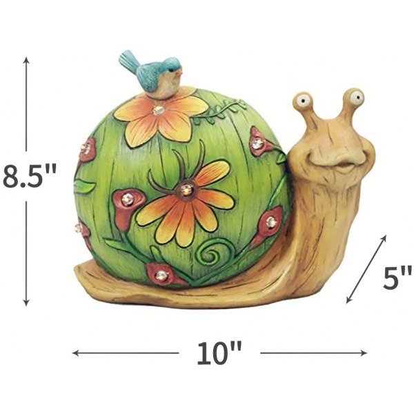 Garden Statue Snail - Image 2