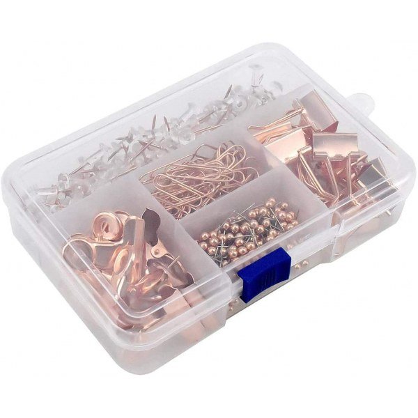 500PCS Rose Gold Office Stationery - Image 2