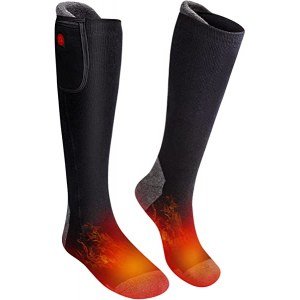 SVPRO Rechargeable Electric Heated Socks Battery Powered Thermal Socks Men Women?