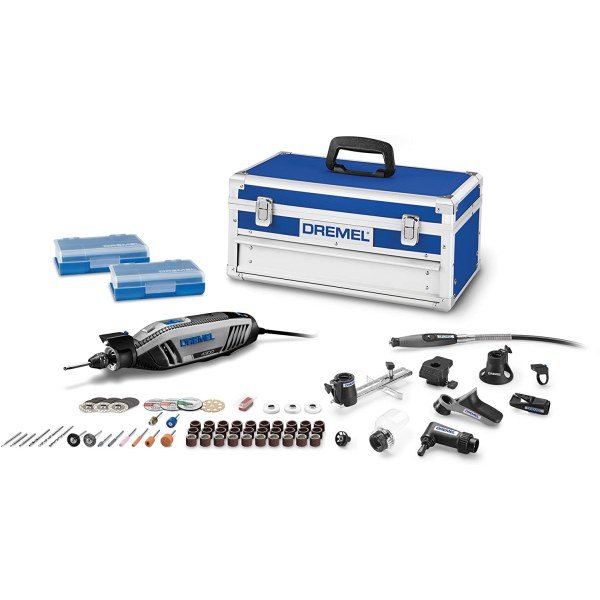 Versatile Rotary Tool Kit with Flex Shaft and Hard Storage Case - Image 3