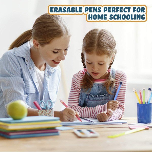 Erasable & Cute Kawaii Retractable Pens - Image 2