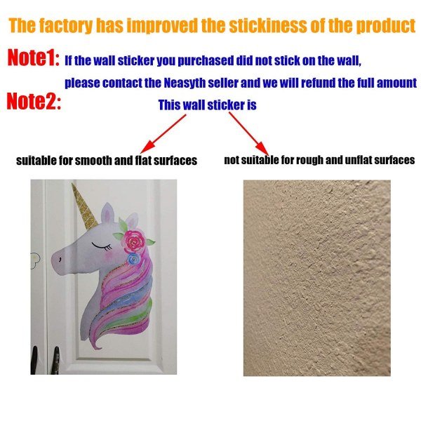 Unicorn Wall Decals Stickers - Image 3