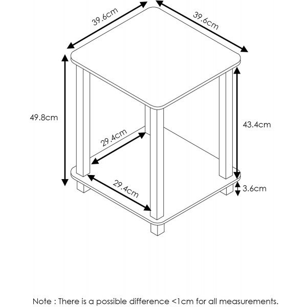 FURINNO Simplistic End Table - Image 3