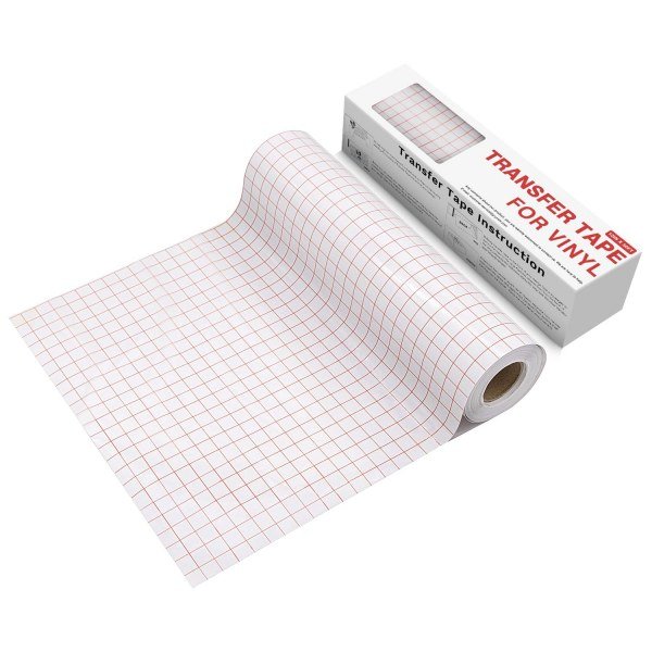 Clear Vinyl Transfer Paper Tape Roll-12 x 50