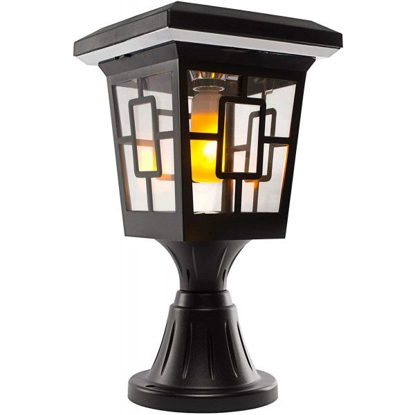 flame Bulb Solar Accent Light