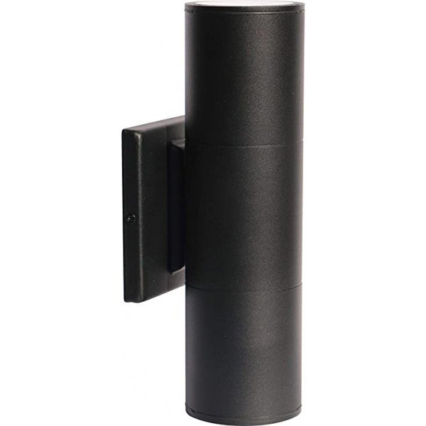 Nuvo 62/1144R1 Two Light Outdoor Wall LED Up-and-Down Sconce, 20W/120-277V, Black, Large