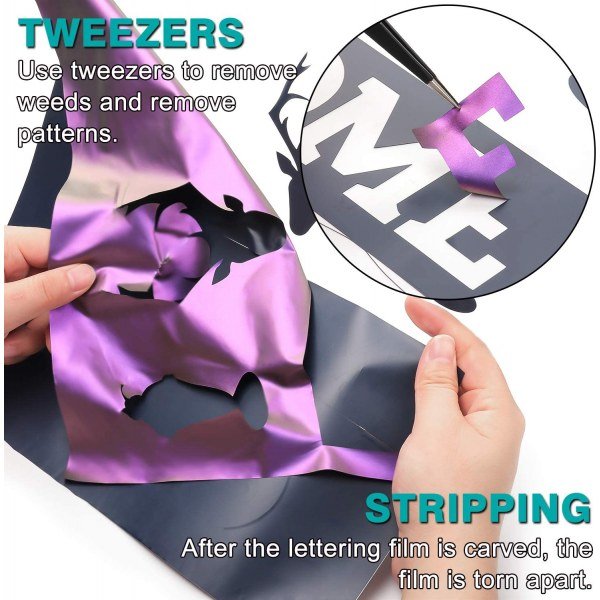 Chameleon Heat Transfer Vinyl Iron on Vinyl htv 12"×12" 10packs - Image 2