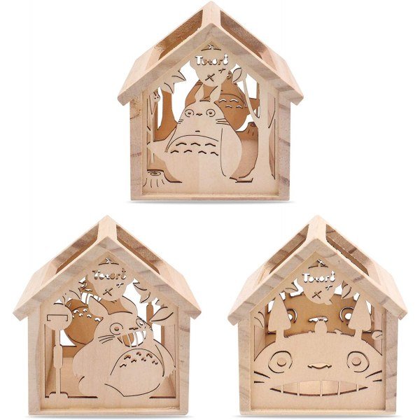 Totoro Wooden Cuboid - Image 3