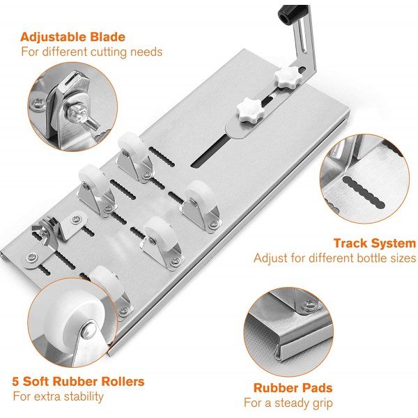 Glass Bottle Cutter, Glass Cutter Tool Kit - Image 2
