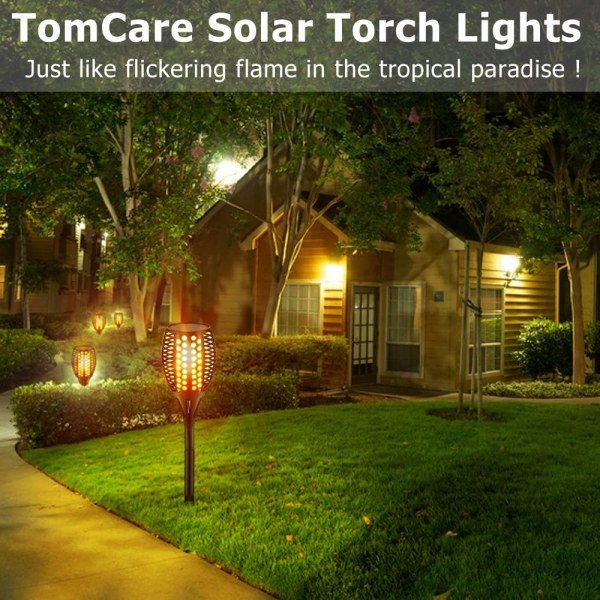 Solar Lights Flames Torches Lights Outdoor - Image 3