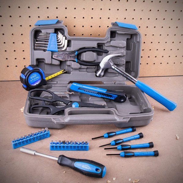 Household Tool set in Toolbox Storage Case - Image 2
