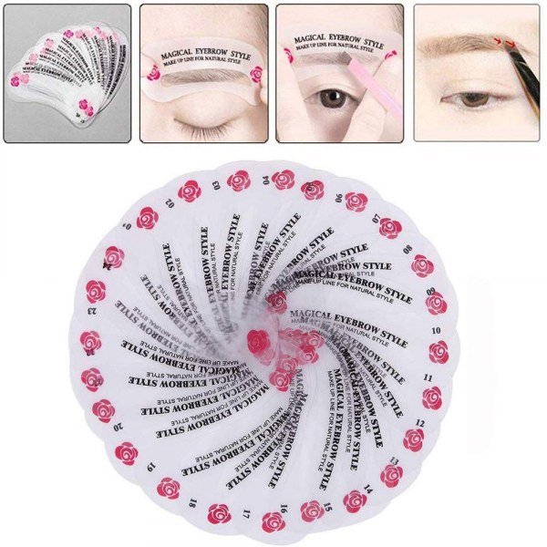 ifferent Styles Eyebrow Shaping Stencils, - Image 3