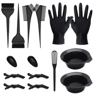 15 PCS Hair Coloring Dyeing Kit