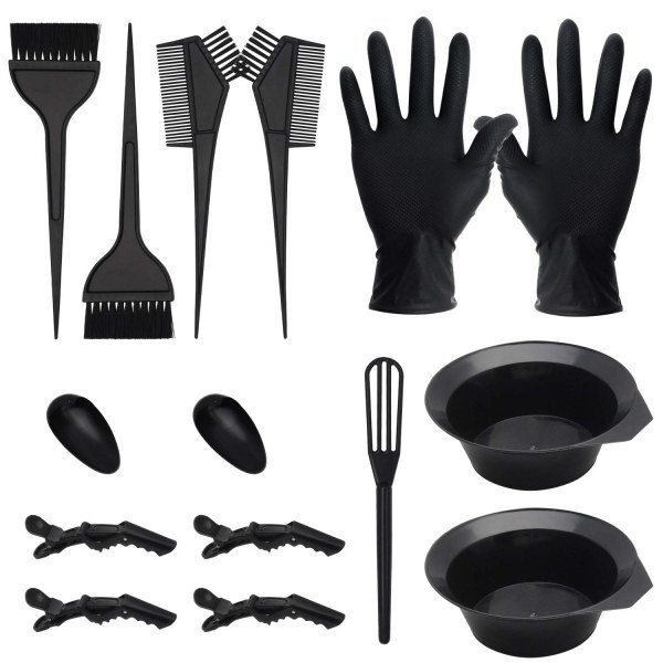 15 PCS Hair Coloring Dyeing Kit