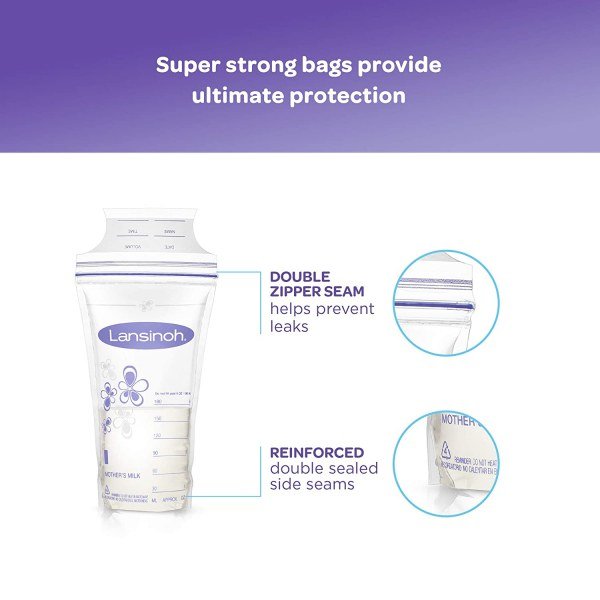 Lansinoh Breastmilk Storage Bags - Image 2