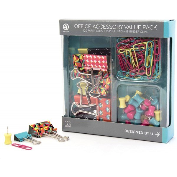 Paper Clips and Push Pins Value Pack,