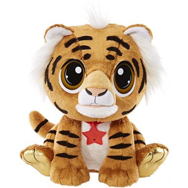 Little Tikes Rescue Tales Year of The Tiger Interactive, Soft, Cuddly Stuffed Plush Pet Toy Adoptable Animal for Kids Boys Girls Ages 3+
