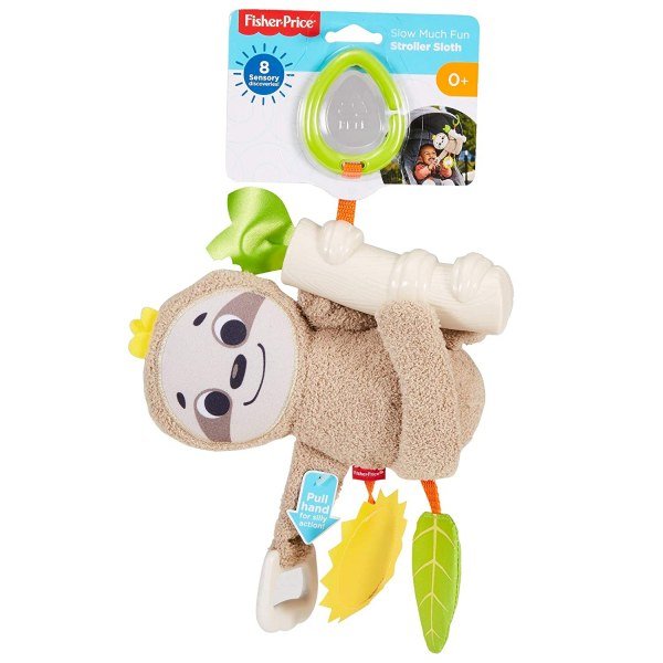 Fisher-Price Slow Much Fun Stroller Sloth - Image 2