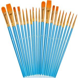 Acrylic Paint Brushes Set
