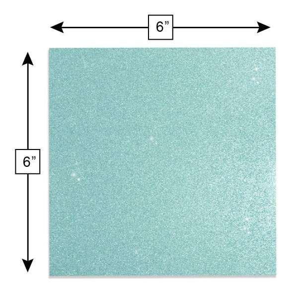 Craftopia glitter self adhesive vinyl sheets 6” x 6 “ 20 pack - Image 3