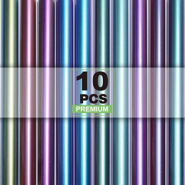 Chameleon Heat Transfer Vinyl Iron on Vinyl htv 12"×12" 10packs