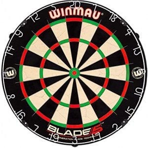 Winmau Blade 5 and Blade 6 Bristle Dartboards - Winmau Blade 6 Triple Core Bristle Dartboard