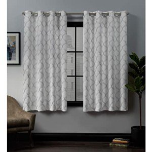 Exclusive Home Curtains Amelia Panel Pair, 52x63, Winter