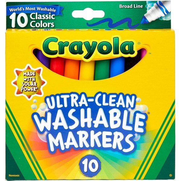 Clean Washable Markers